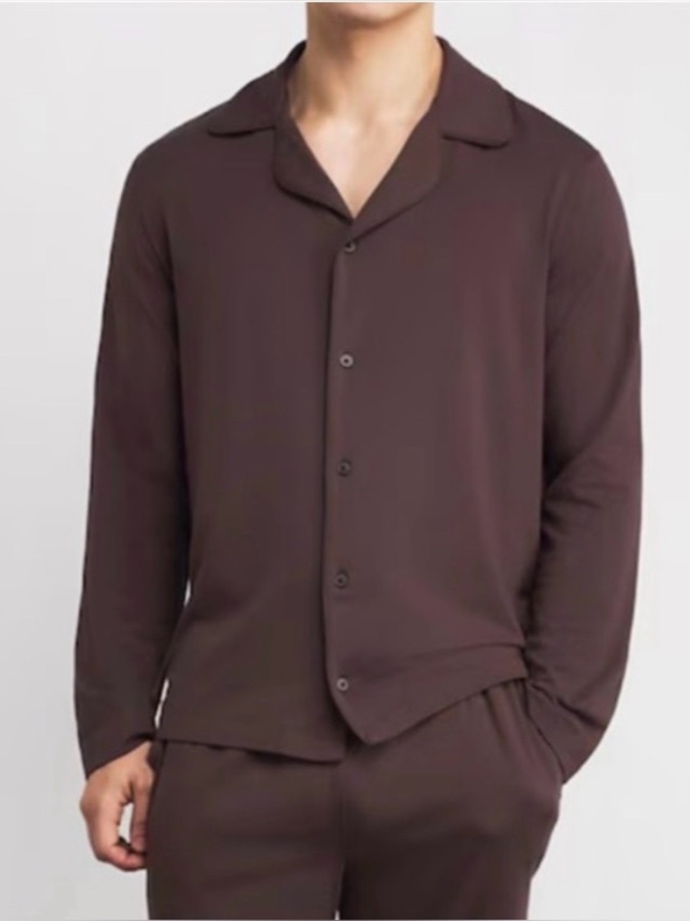 SKIMS Jersey Sleep Top | Espresso | S | NWT 🏷️